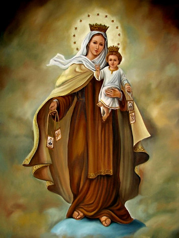 Resultado de imagen para virgen del carmen