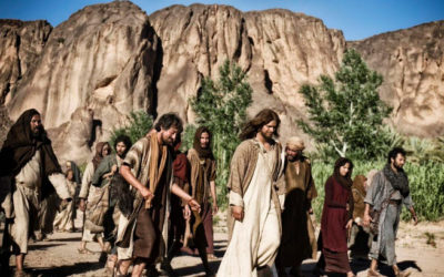 Lo acompañaban los Doce y también algunas mujeres