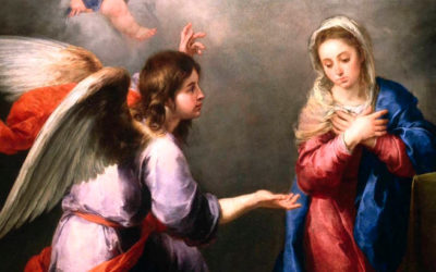 Alégrate, llena de gracia, el Señor está contigo