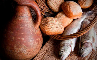 Cinco panes y dos pescados