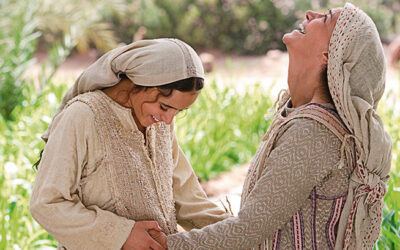 ¡Bendita Tú entre las mujeres y bendito el fruto de tu vientre!