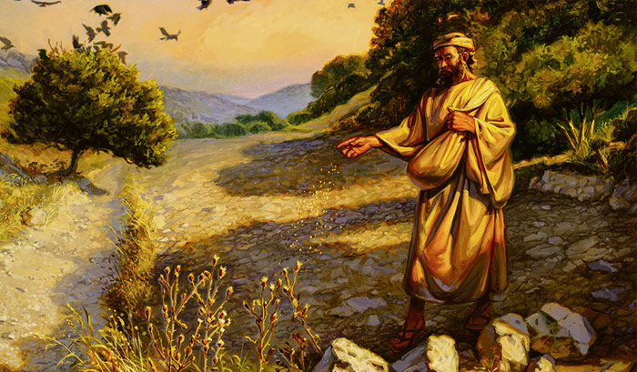 Una vez salió un sembrador a sembrar