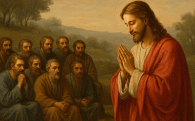 Jesús ora por sus discípulos