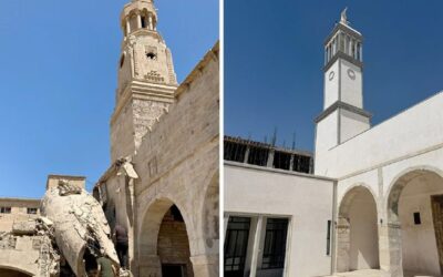 Vuelven a sonar las campanas de dos hermosas iglesias en Irak