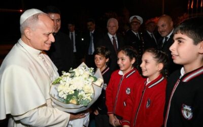 León XIV aterriza en Estambul, última etapa de su primer día en Turquía