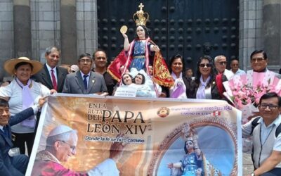 El Niño Eucarístico de Eten inició misión peregrina como preparación para la visita del Papa León XIV